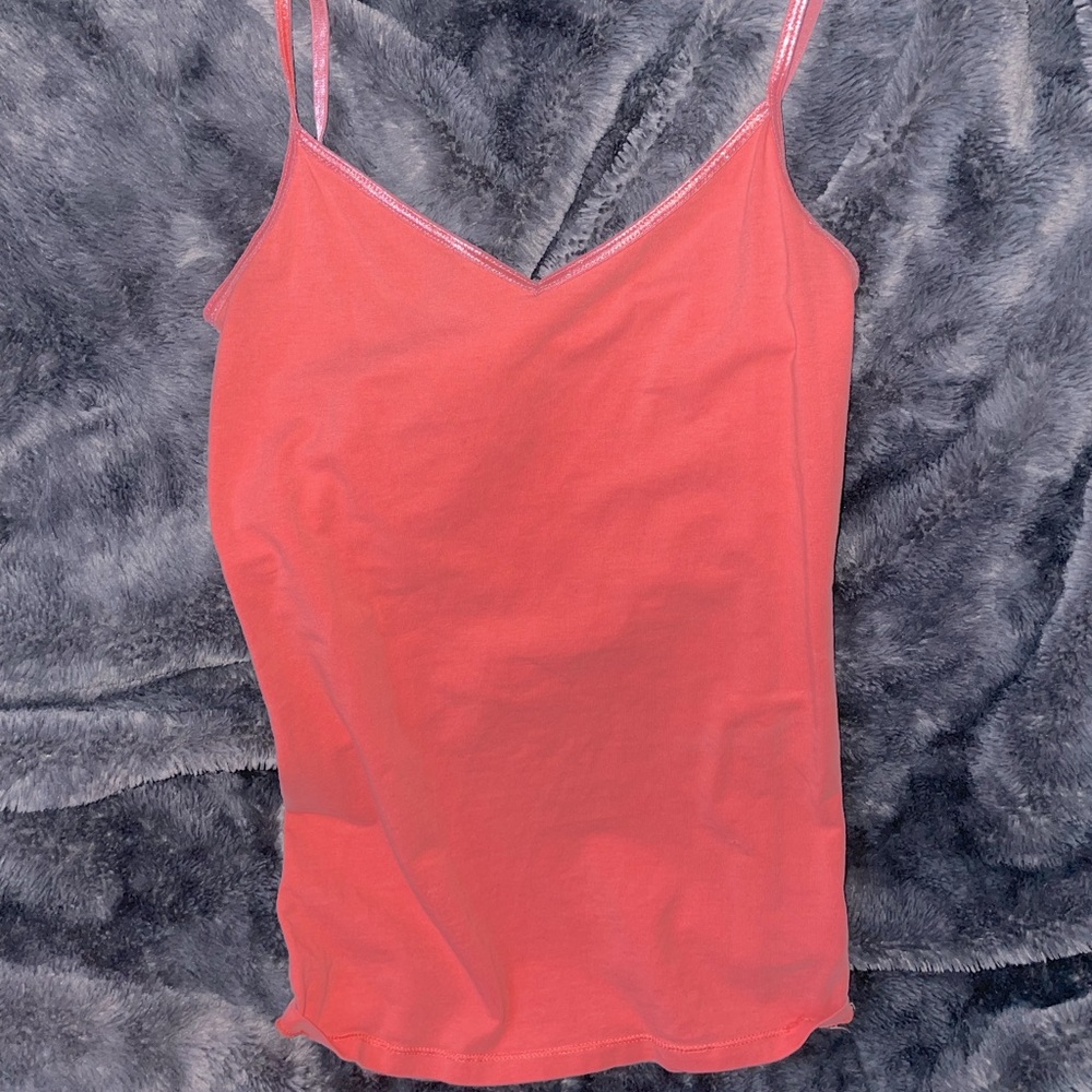 Coral Aeropostale V neck Cami size M